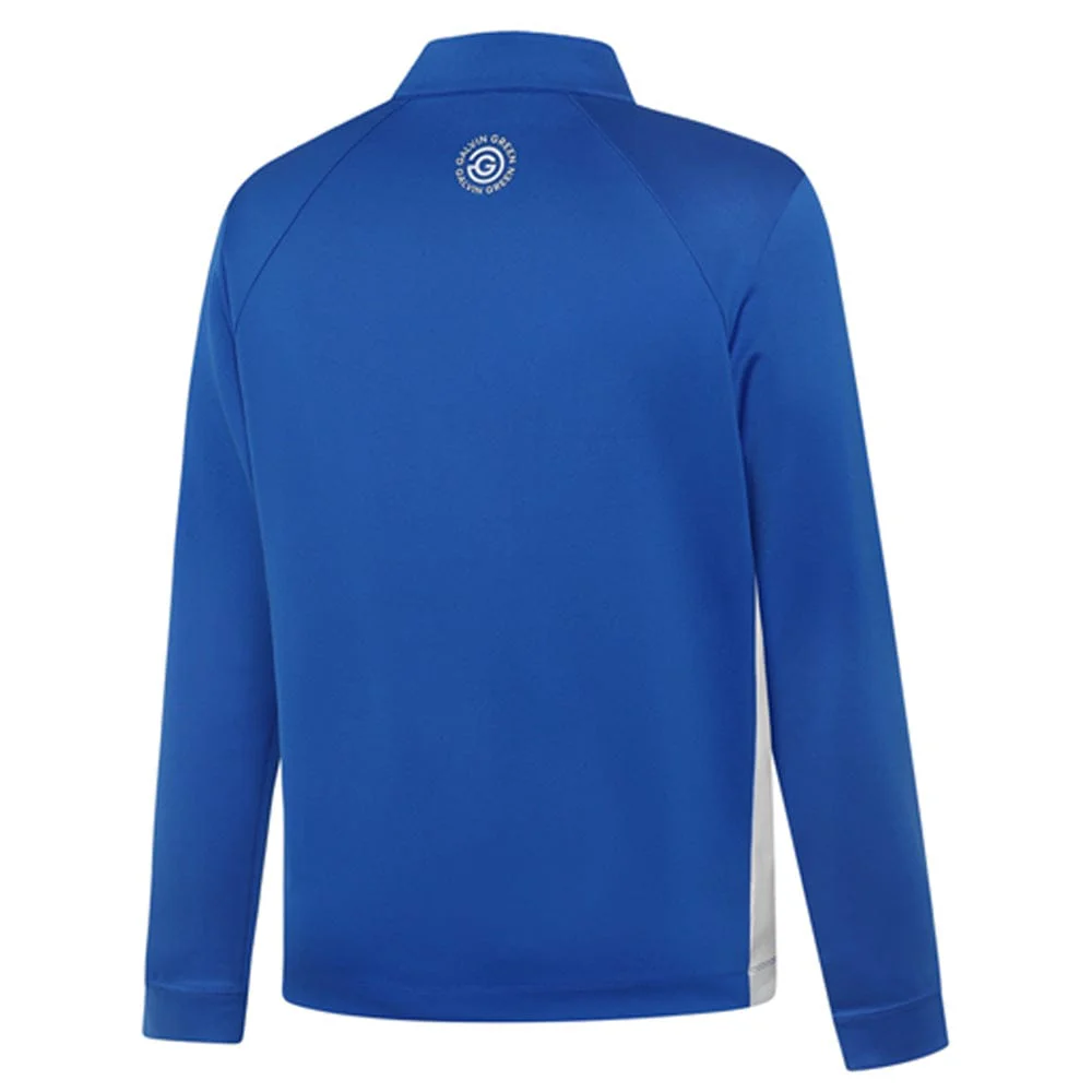 Galvin Green Don 1/4 Zip Pullover - Royal Blue/White - Image 2