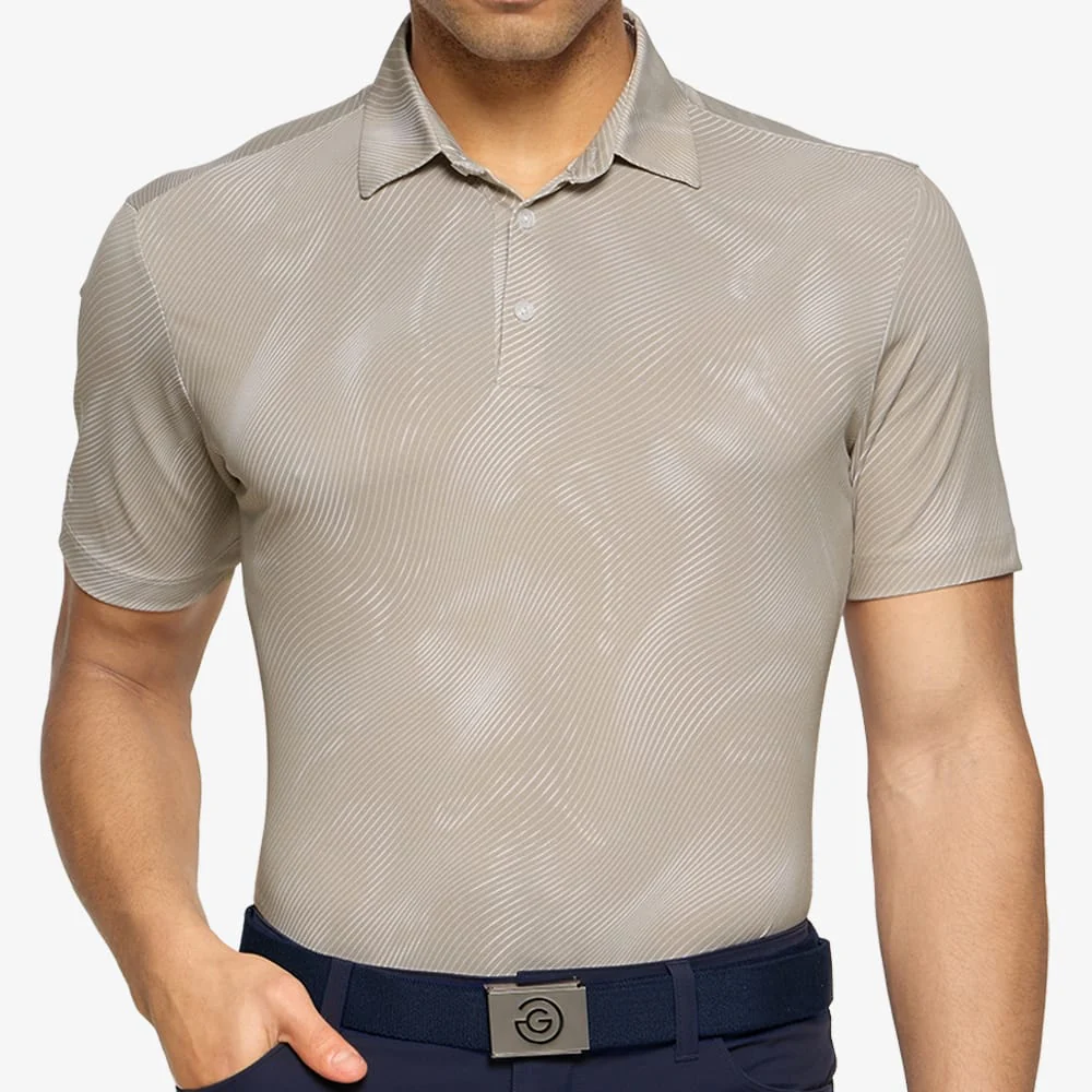 Galvin Green Maguire Polo Shirt - Sand - Image 5