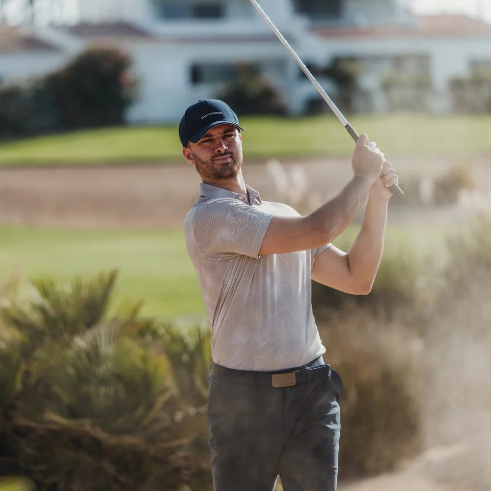 Galvin Green Maguire Polo Shirt - Sand - Image 7