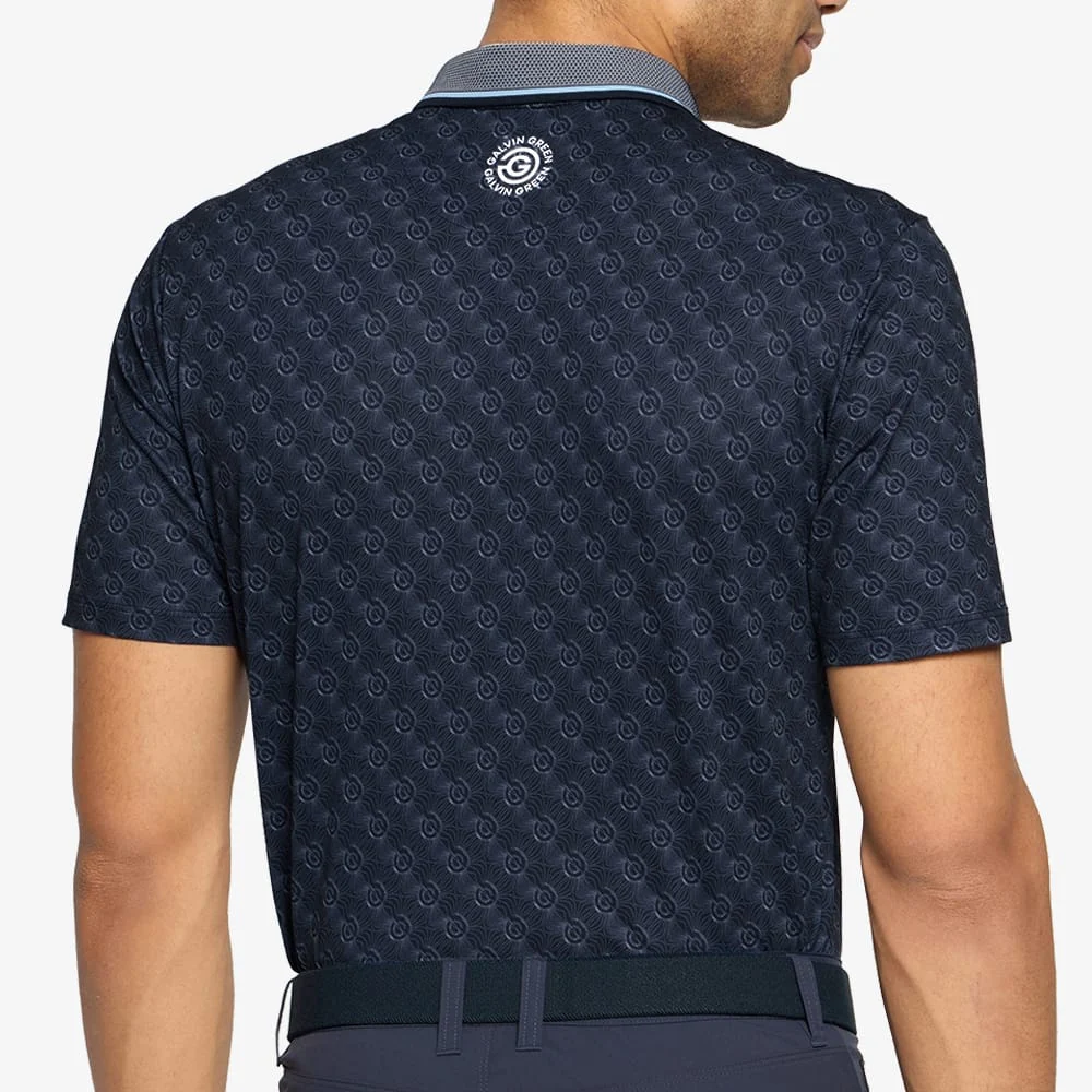 Galvin Green Mansfield Polo Shirt - Navy - Image 5