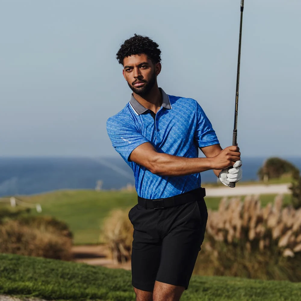 Galvin Green Mansfield Polo Shirt - Royal Blue - Image 6
