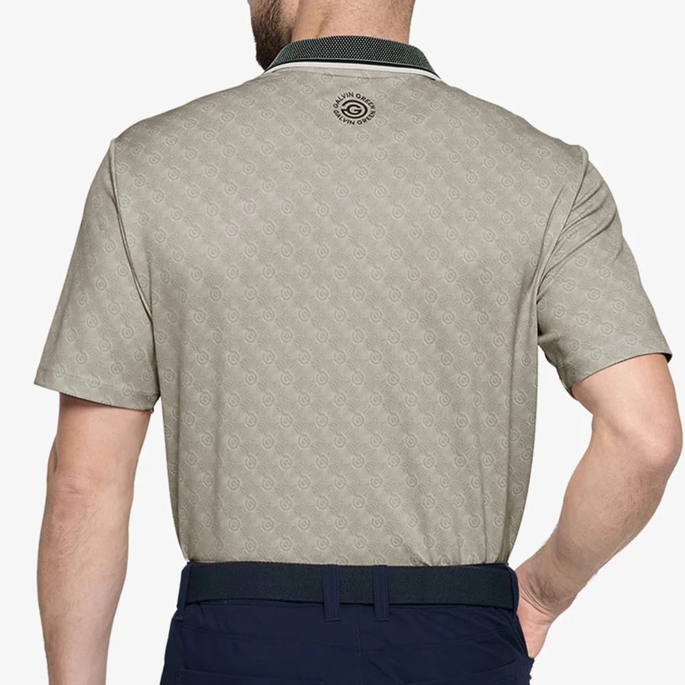 Galvin Green Mansfield Polo Shirt - Sand - Image 5