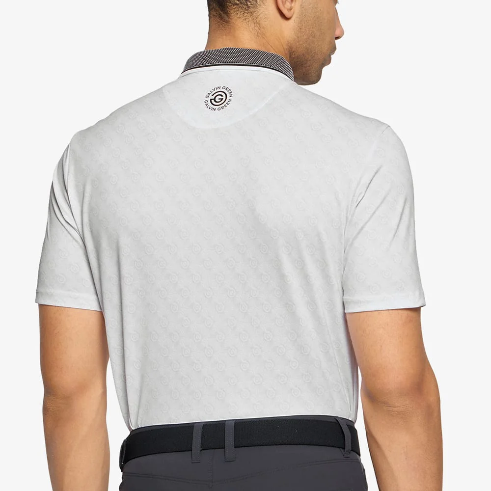 Galvin Green Mansfield Polo Shirt - White - Image 5