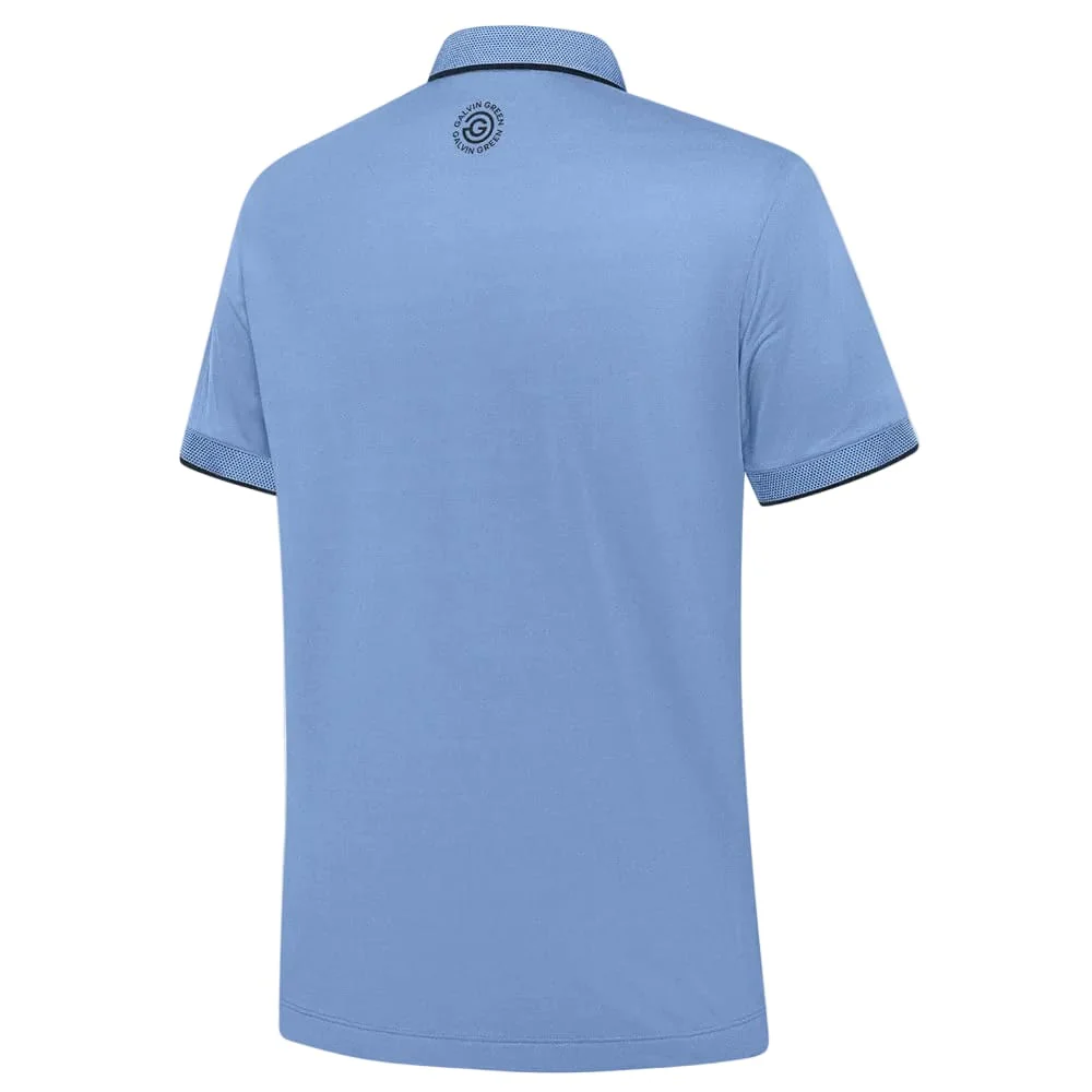 Galvin Green Moon Polo Shirt - Royal Blue/Black - Image 2