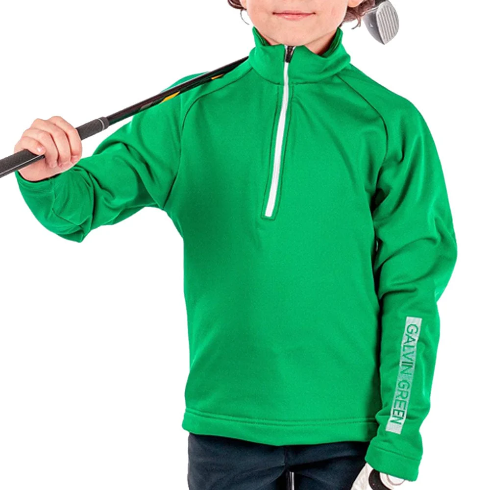 Galvin Green Junior Raz 1/4 Zip Pullover - Golf Green - Image 5