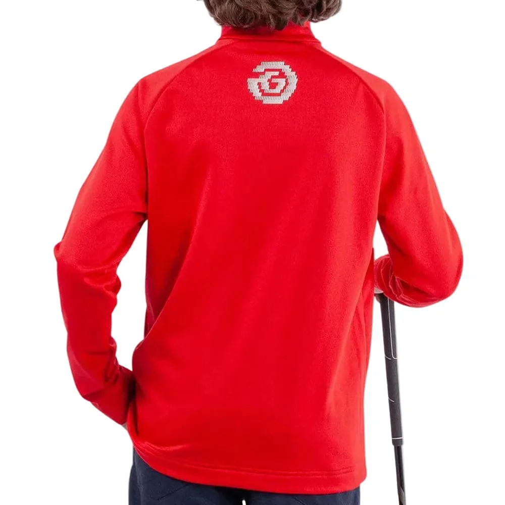 Galvin Green Junior Raz 1/4 Zip Pullover - Red - Image 5