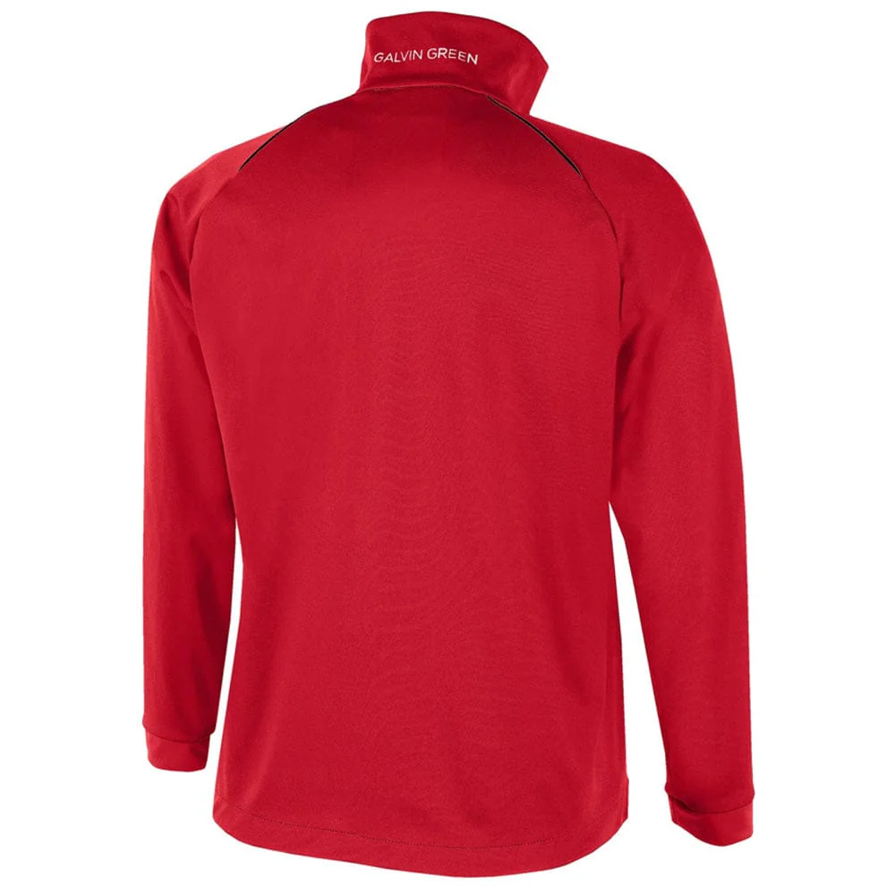 Galvin Green Junior Reine Full Zip Midlayer - Red - Image 2
