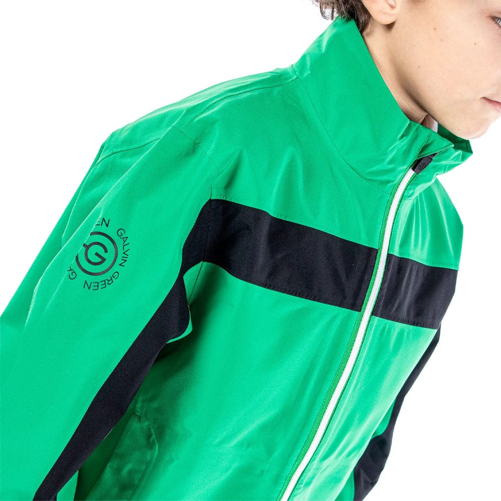Galvin Green Junior Robert Waterproof GORE-TEX Jacket - Golf Green - Image 7