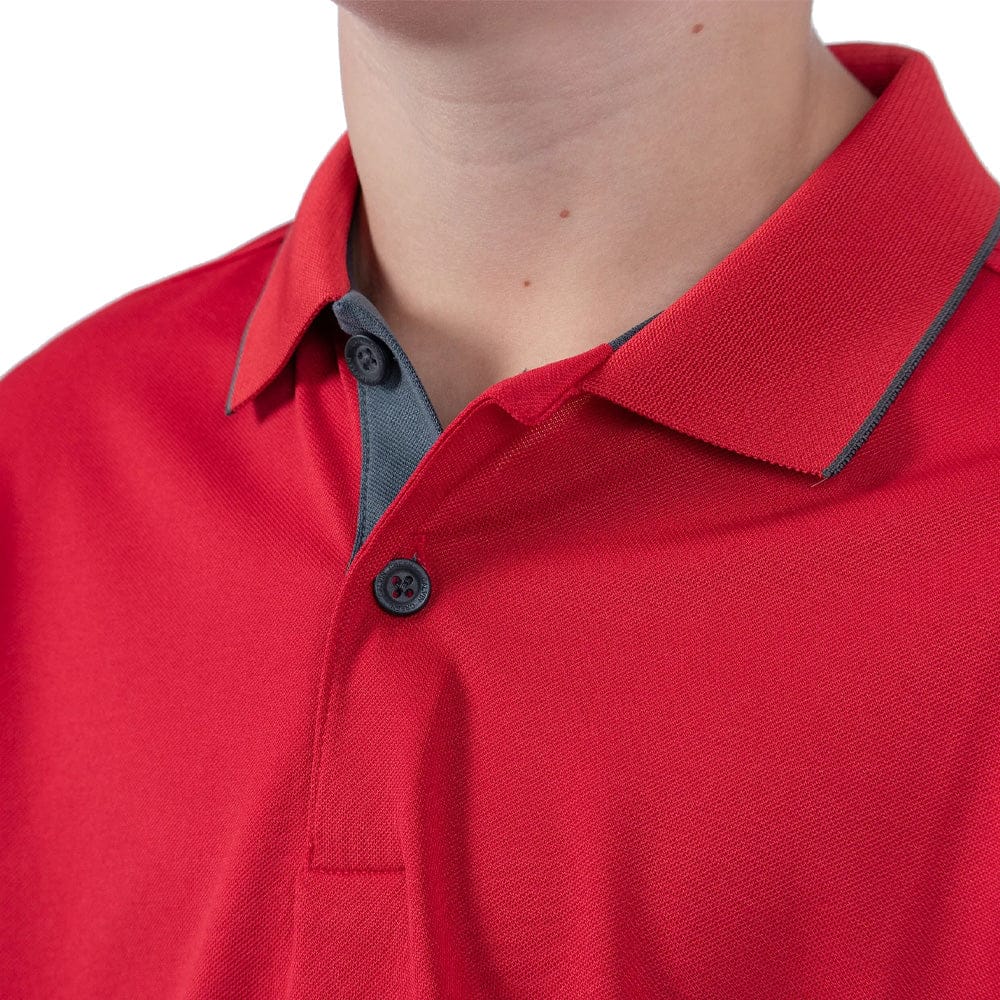 Galvin Green Junior Rod Polo Shirt - Red - Image 5