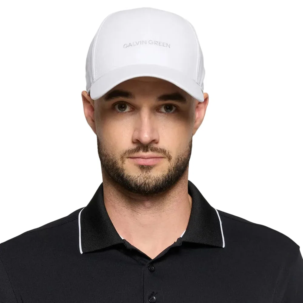 Galvin Green Shane Cap - White/Cool Grey - Image 2