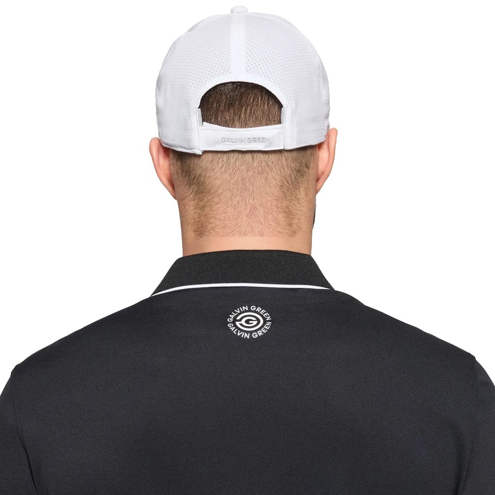 Galvin Green Shane Cap - White/Cool Grey - Image 4