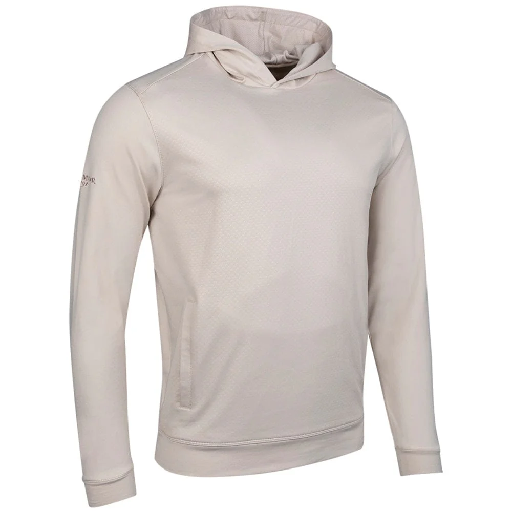 Glenmuir Cameron Hoodie - Linen Munro Print - Image 3