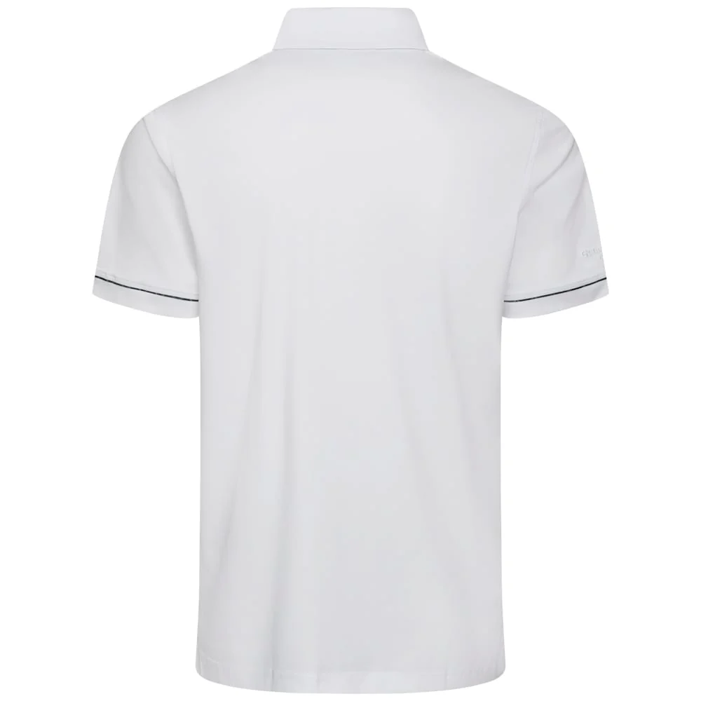 Glenmuir Gordon Polo Shirt - White/Tartan - Image 2