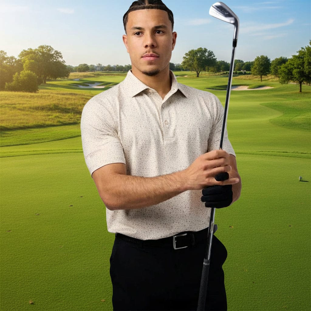 Glenmuir Overton Polo Shirt - Linen - Image 5