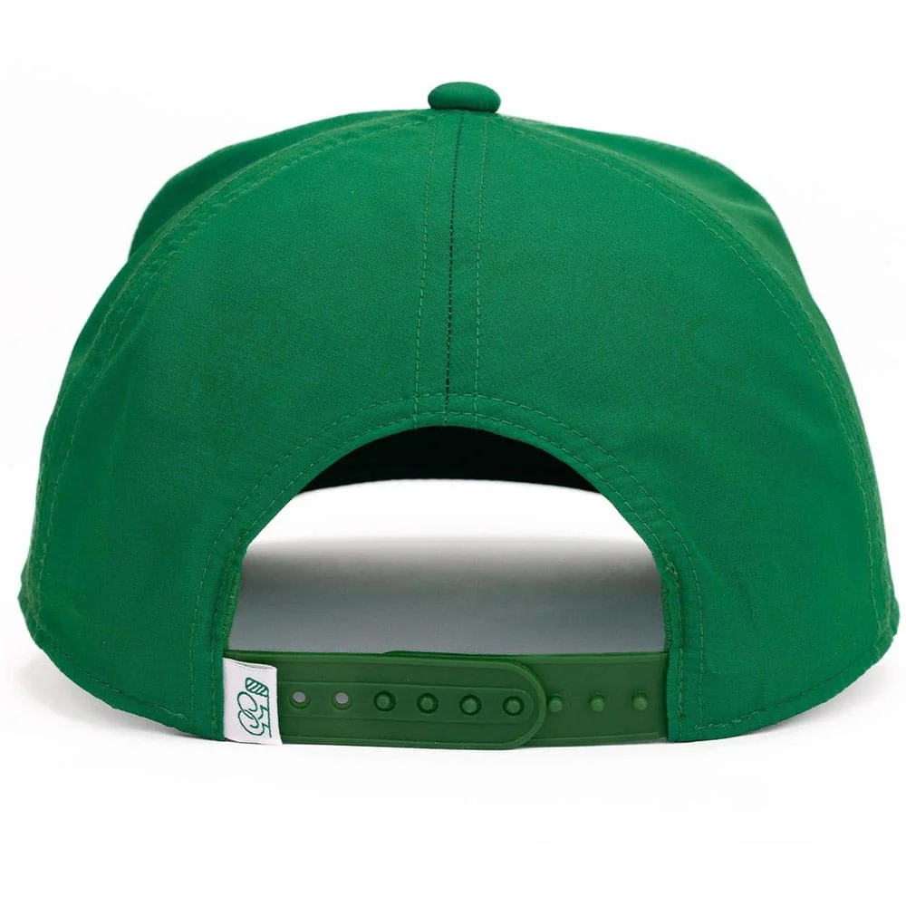 Good Good Golf Show Out Rope Cap - Solid Green/White - Image 2