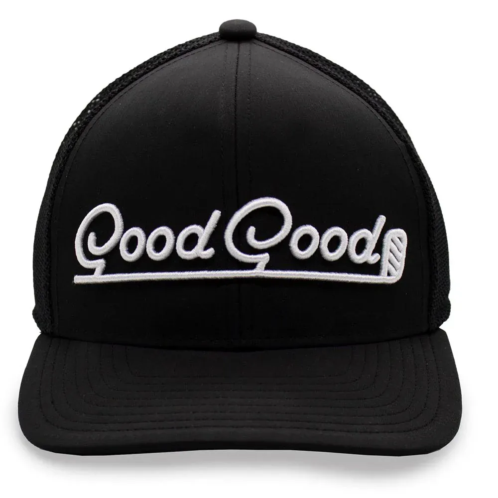 Good Good Golf The Elite Trucker Hat - Black