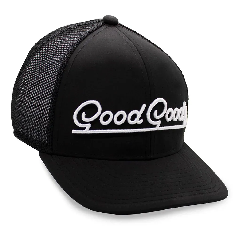 Good Good Golf The Elite Trucker Hat - Black - Image 2