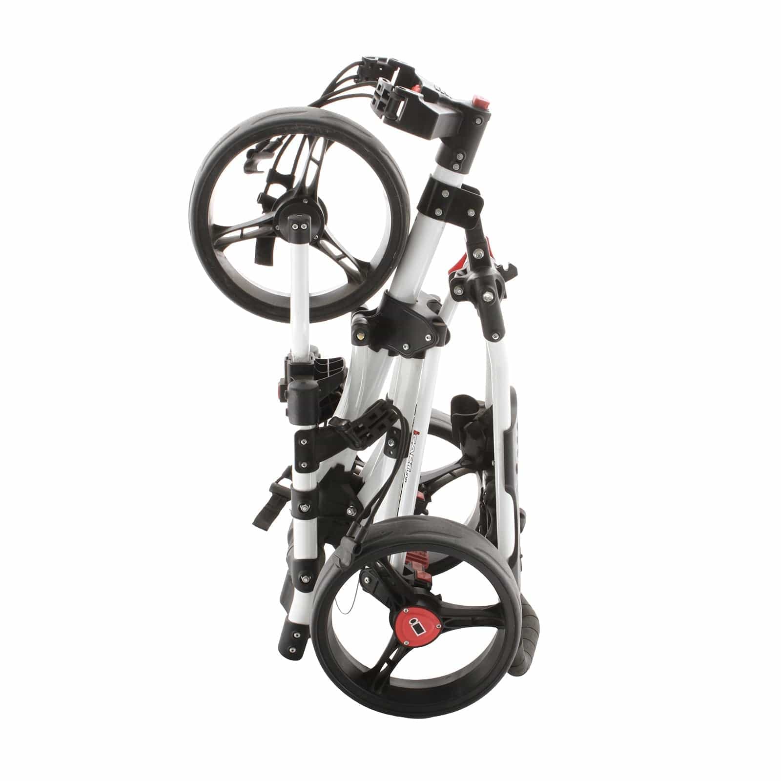 iCart Uno 3-Wheel Push/Pull Trolley - Black/White - Image 5