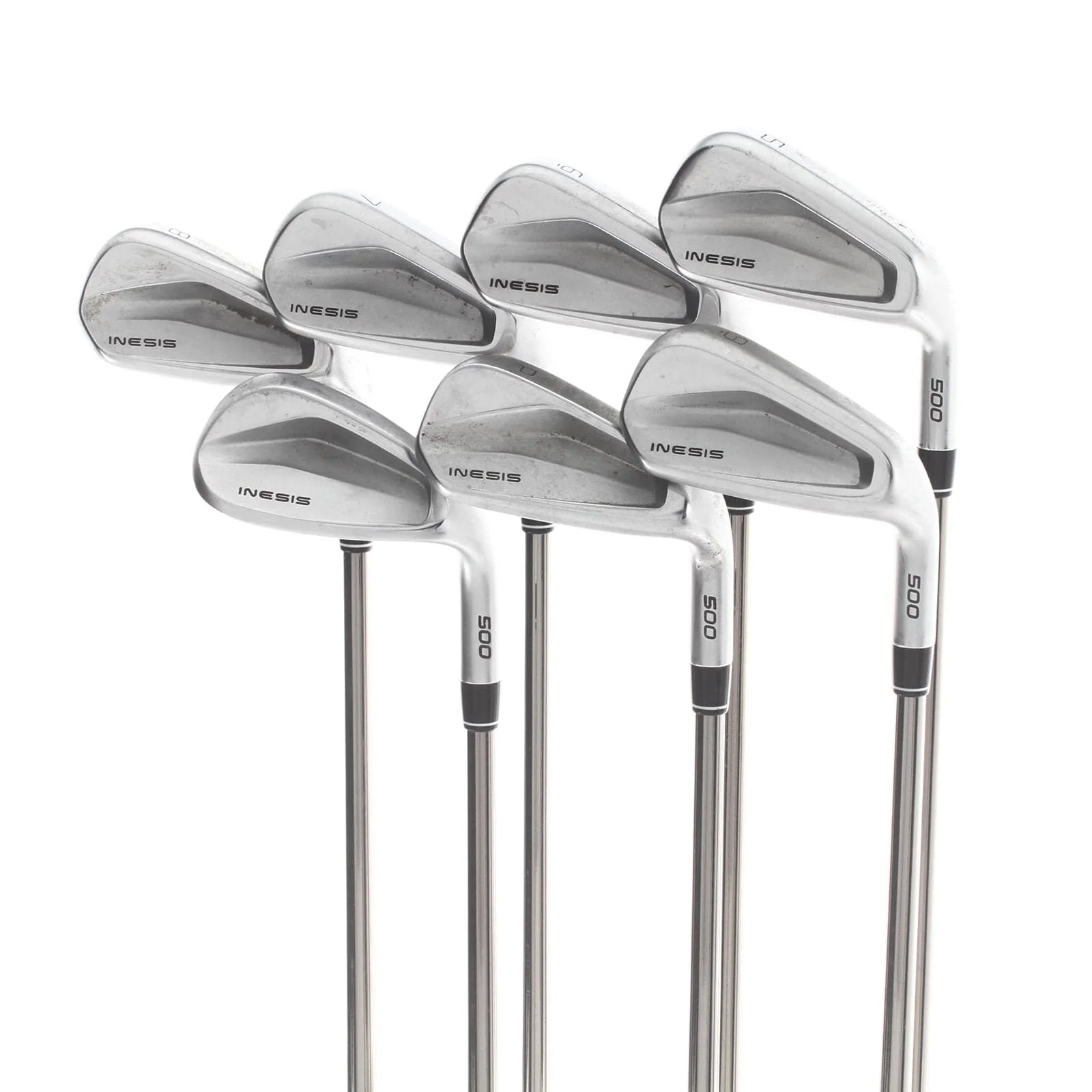 inesis 500 Graphite Mens Right Hand Irons 4-SW Regular - UST Mamiya recoil es
