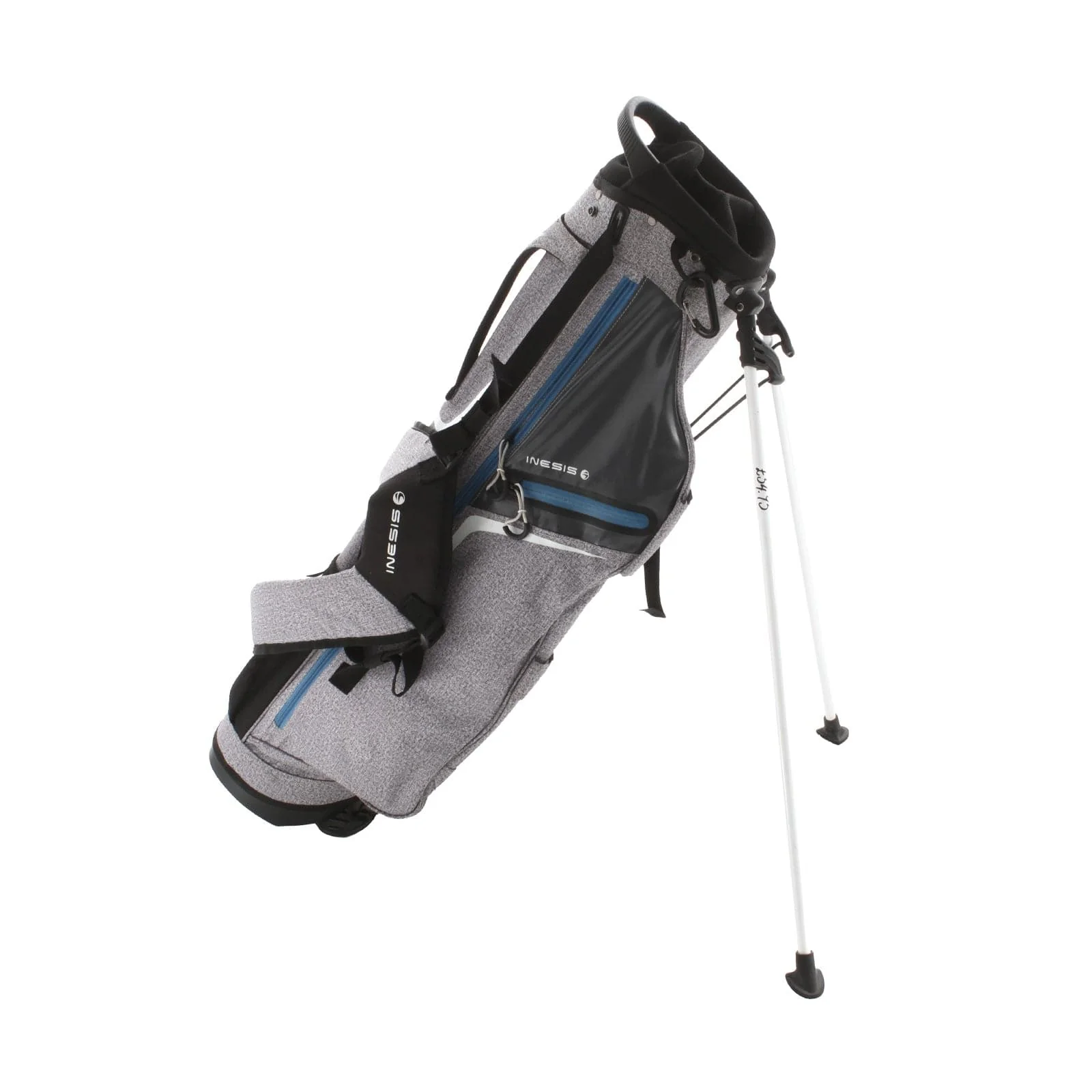 Inesis Stand Bag - Grey/Light Blue/White