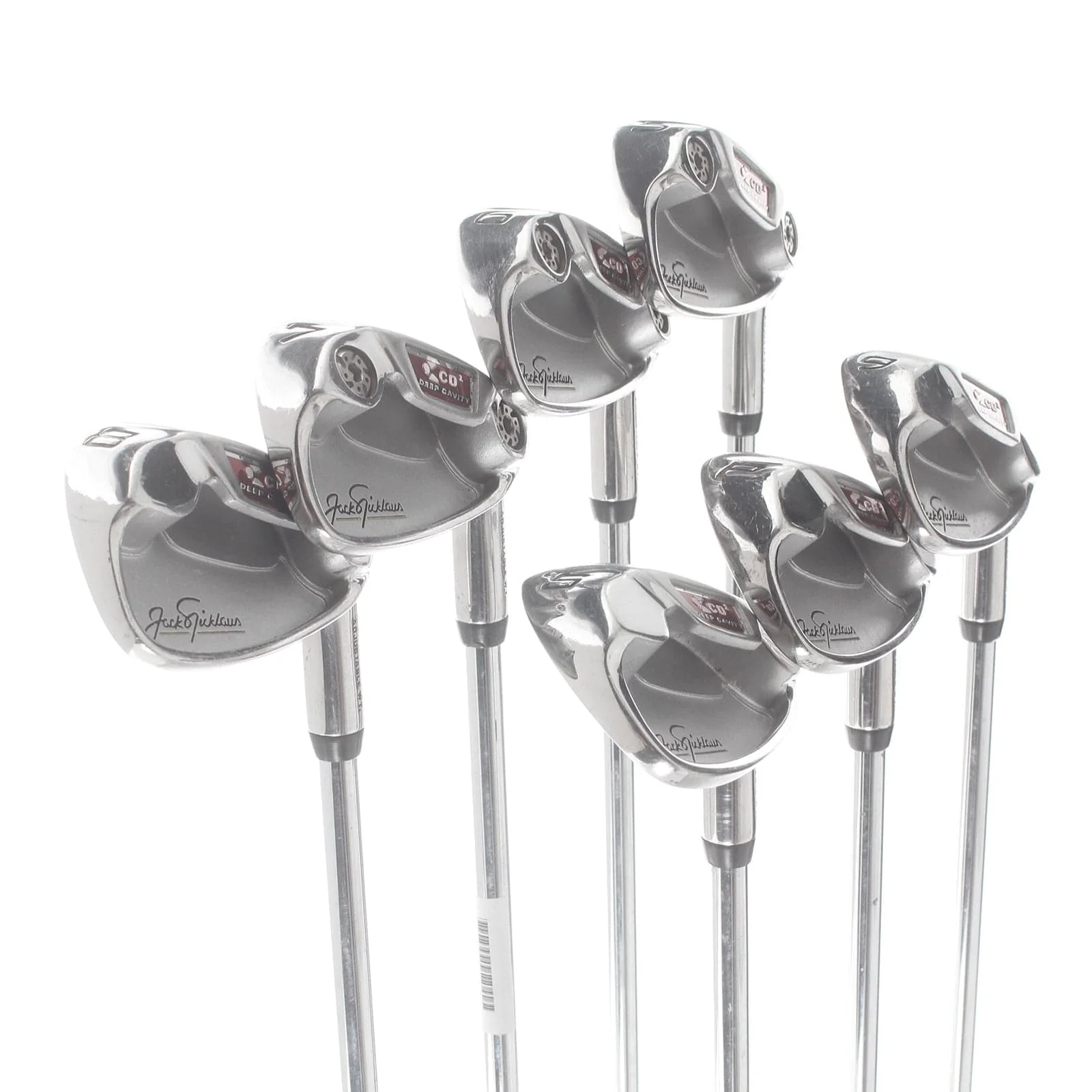 Jack Nicklaus CD2 Steel Mens Right Hand Irons 5-SW Uniflex - Jack Nicklaus PKP - Image 2