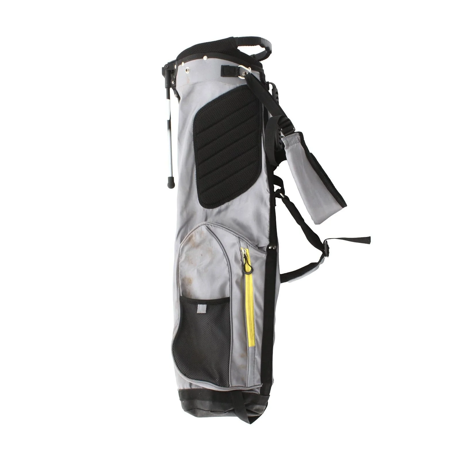 KVV Sunday Carry Bag Stand Bag - Grey/Yellow - Image 4