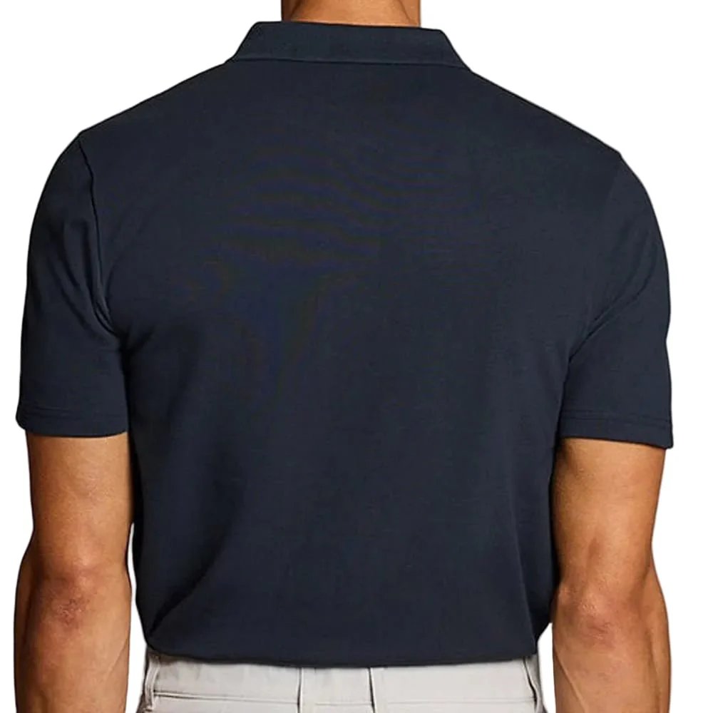 Lyle & Scott Golf Core Polo Shirt - Dark Navy - Image 2