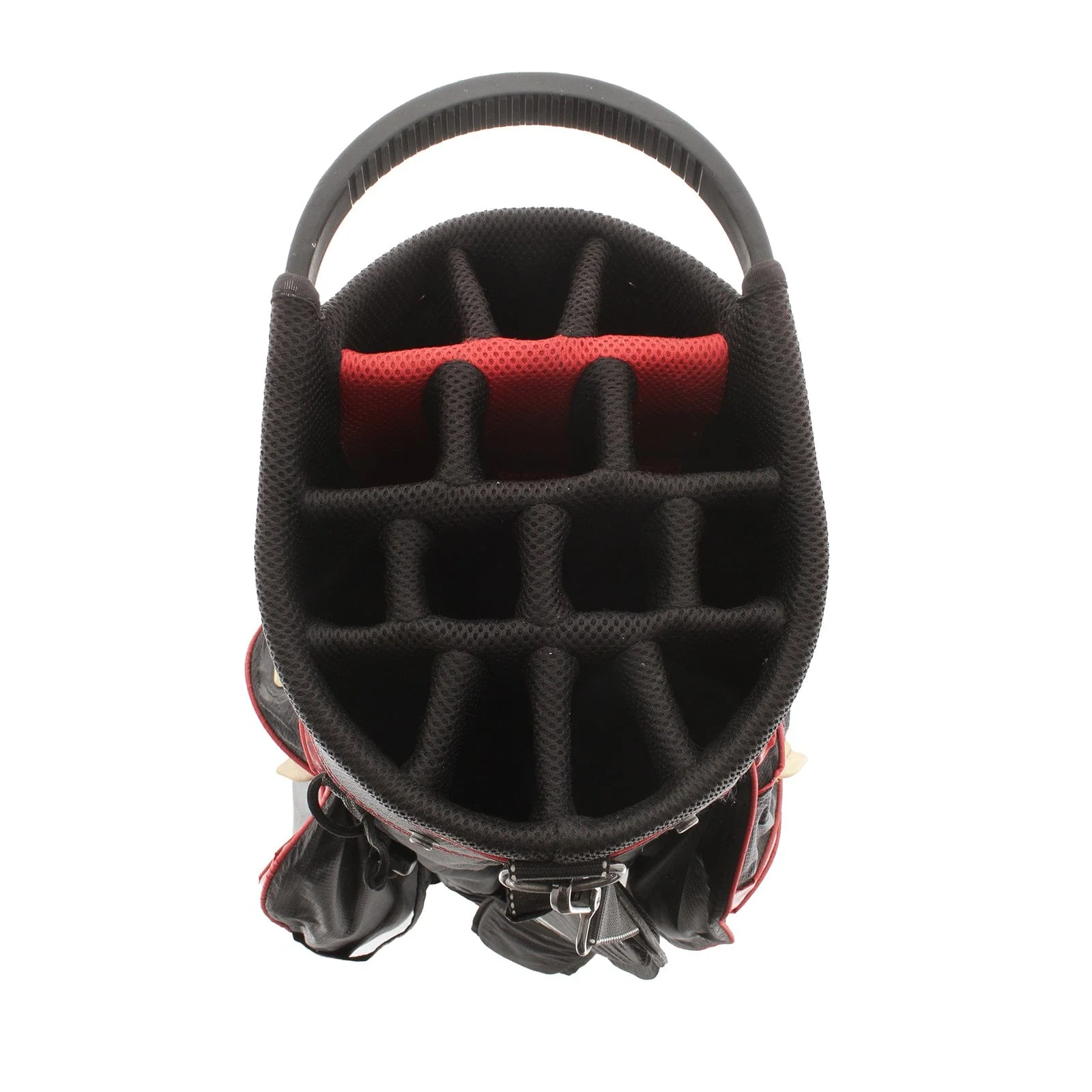 Lynx Cart Bag - Black/Red/Yellow - Image 2