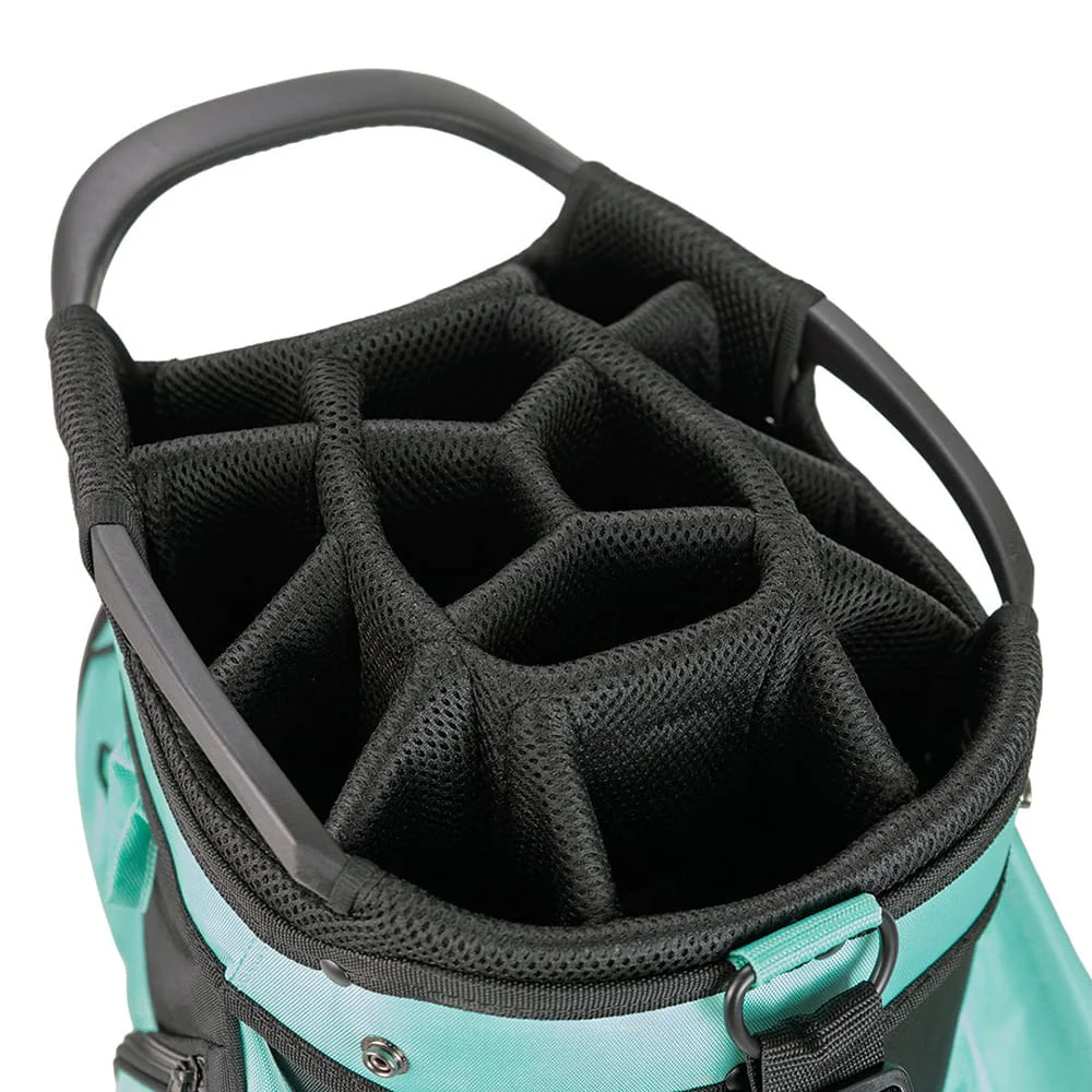 Lynx Liberty Cart Bag - Turquoise/Black - Image 2
