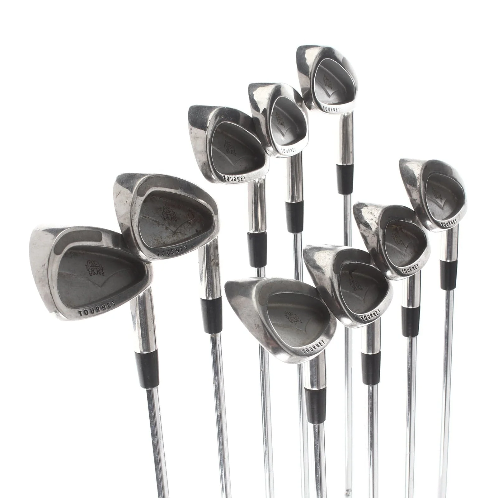 MacGregor Tourney Steel Mens Right Hand Irons 3-SW Stiff - True Temper Superlite - Image 2