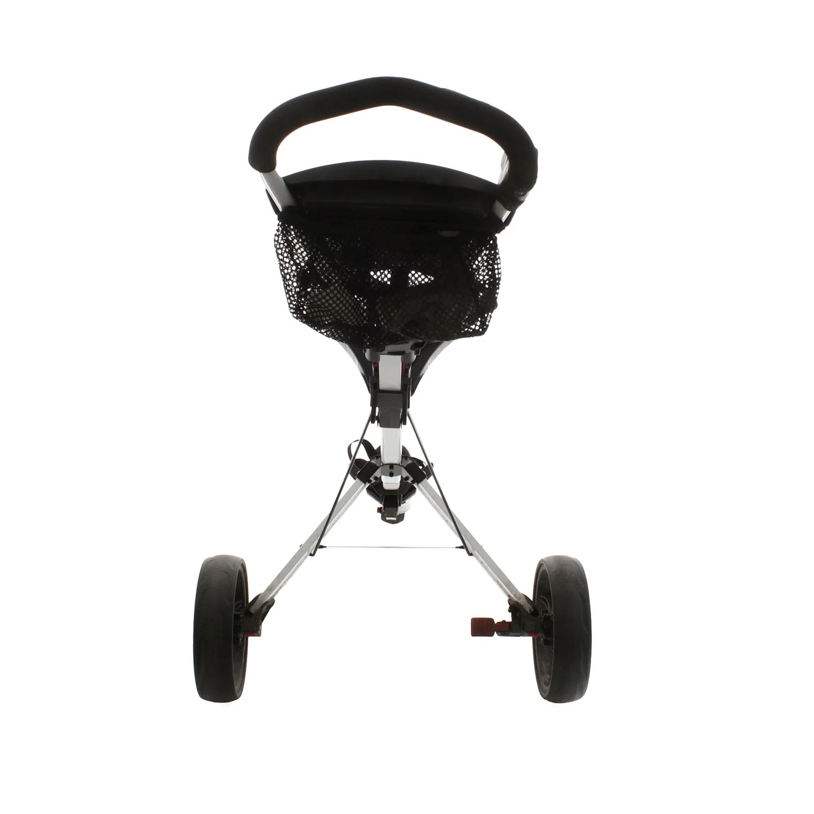 Masters 5 Series 3-Wheel Push/Pull Trolley - White/Black/Red - Image 4