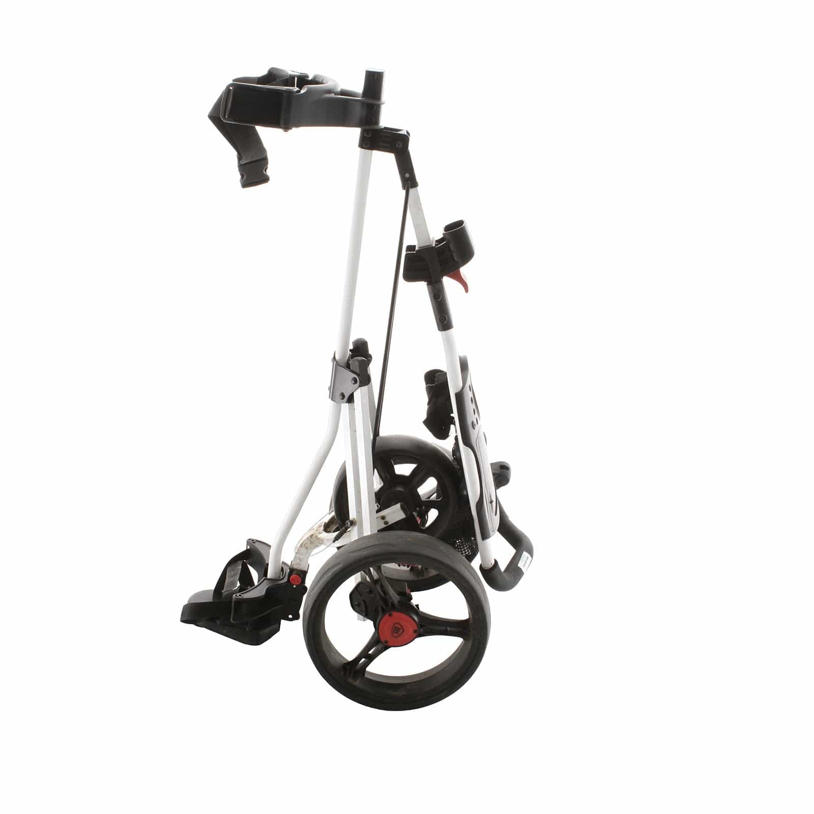 Masters 5 Series 3-Wheel Push/Pull Trolley - White/Black/Red - Image 5