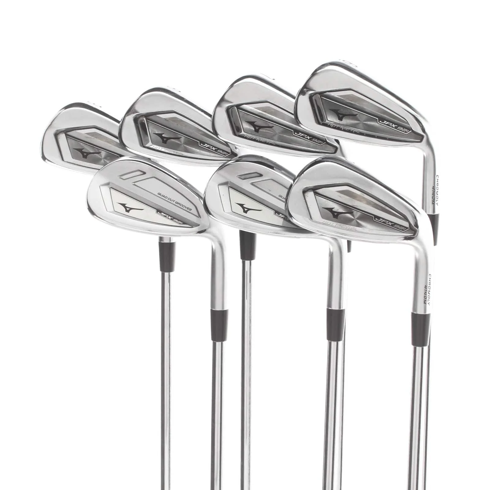Mizuno 921 Hot Metal Steel Mens Right Hand Irons 6-SW Regular - NS Pro Neo