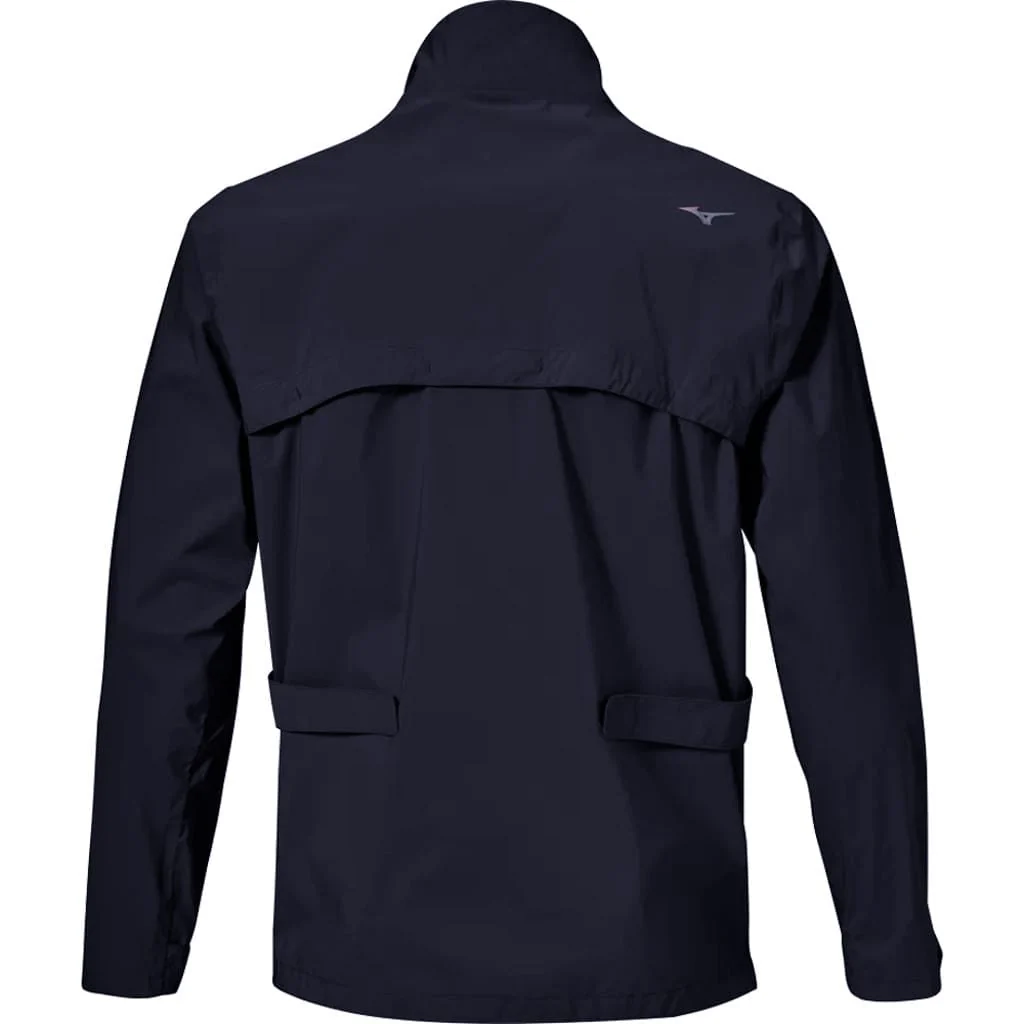 Mizuno Arc Waterproof Rain Jacket - Baritone Blue - Image 2