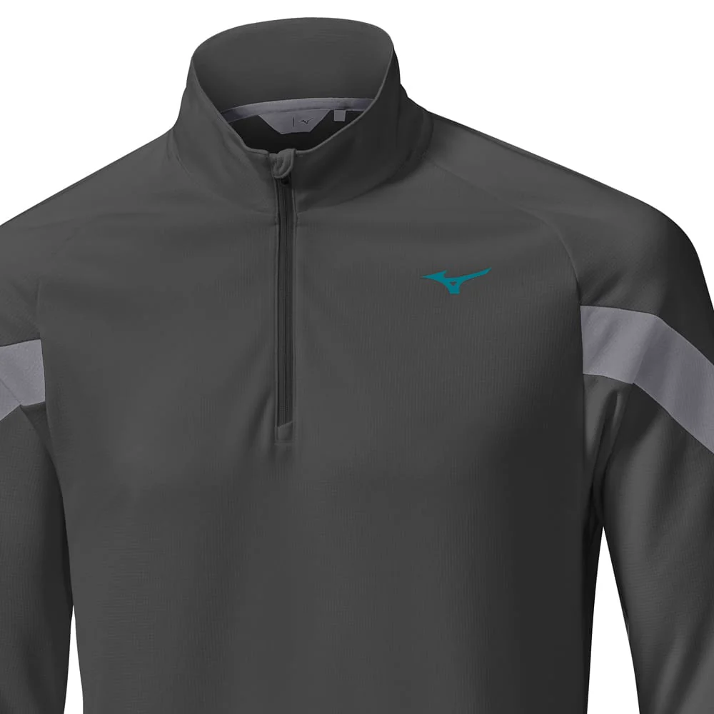 Mizuno BT Drop 1/4 Zip - Odyssey Grey - Image 3