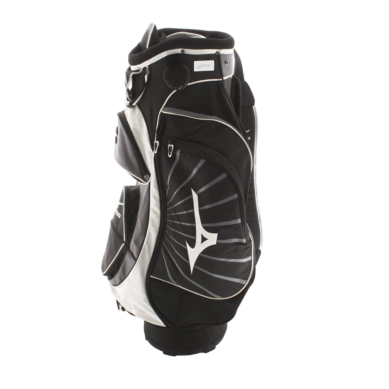 Mizuno Cart Bag - Black/Grey/White