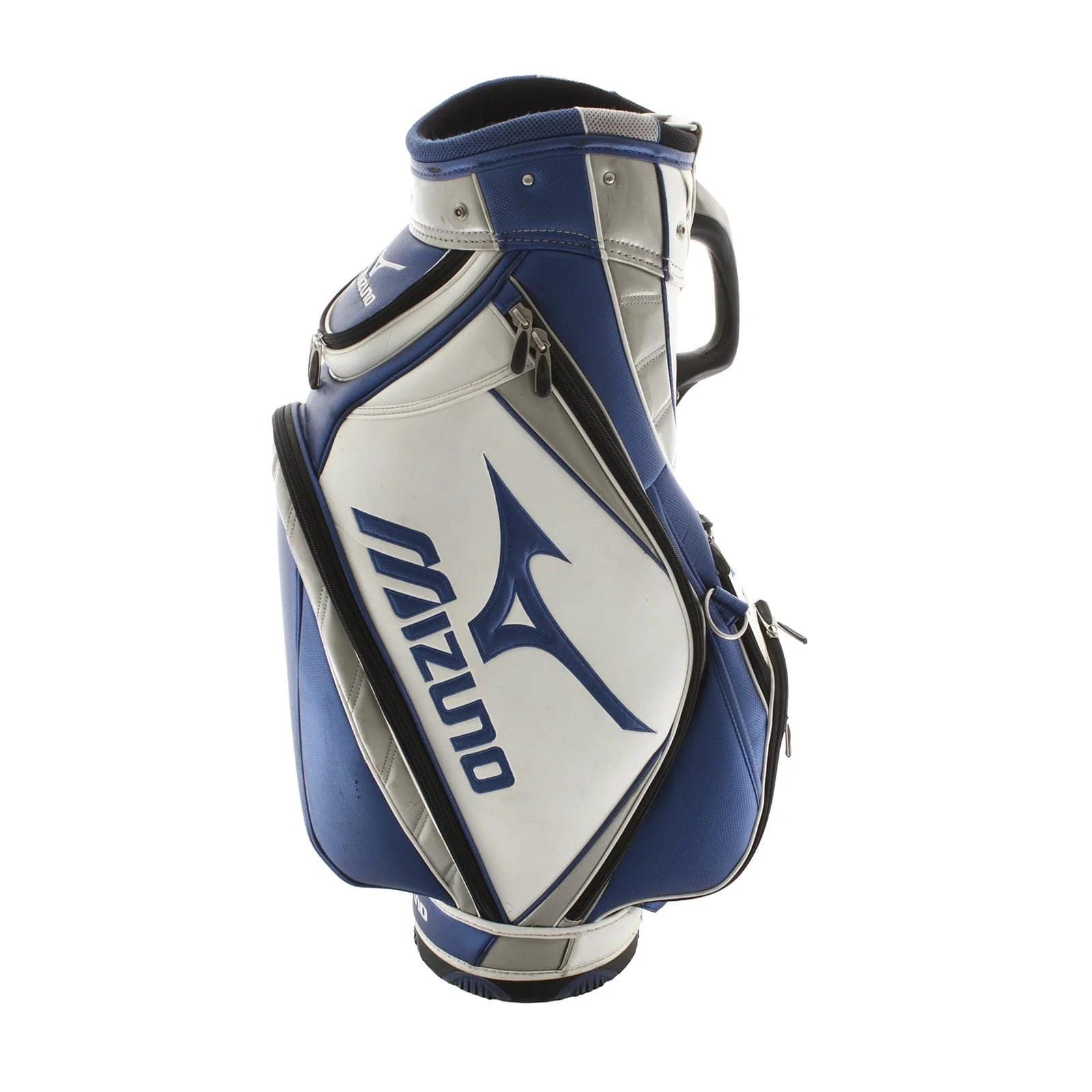 Mizuno Cart Bag - White/Blue - Image 3