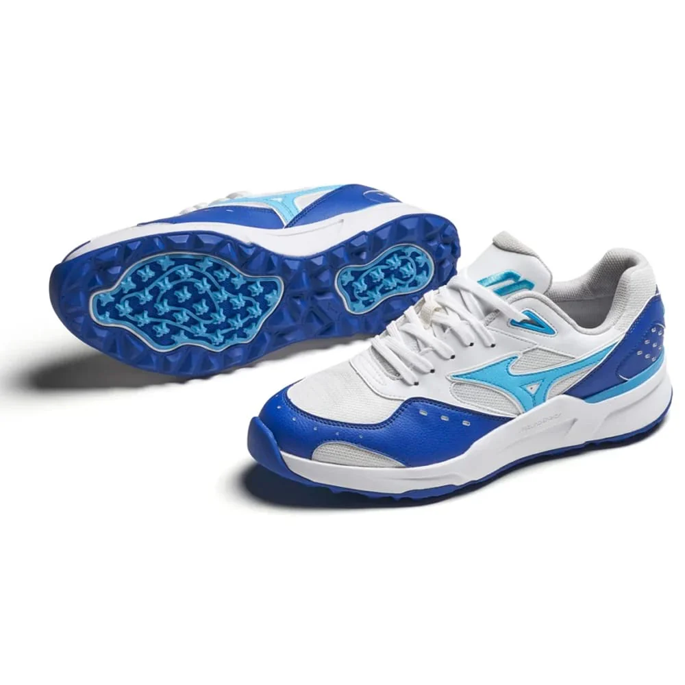 Mizuno Contender GS Spikeless Shoes - Surf the Web/Swim Cap/White - Image 4