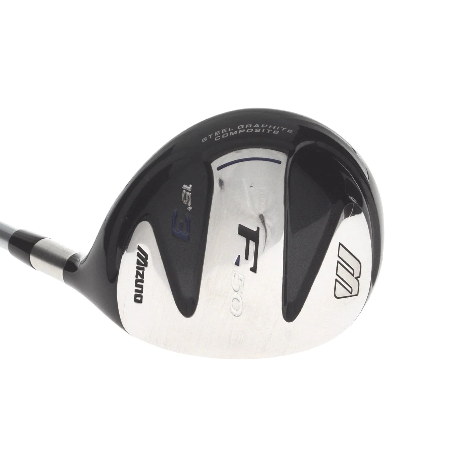 Mizuno F-50 Graphite Mens Right Hand Fairway 3 Wood 15* Regular - Mizuno Exsar FS2 - Image 2