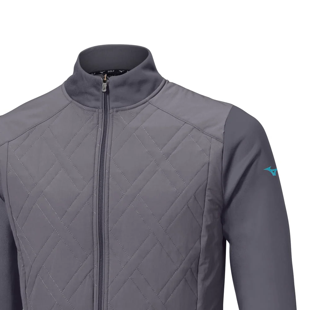 Mizuno Fusion Padded Jacket - Odyssey Grey - Image 3