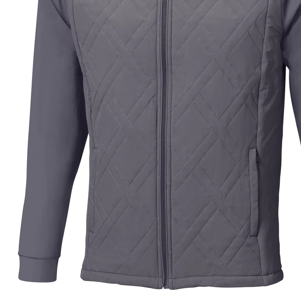 Mizuno Fusion Padded Jacket - Odyssey Grey - Image 5