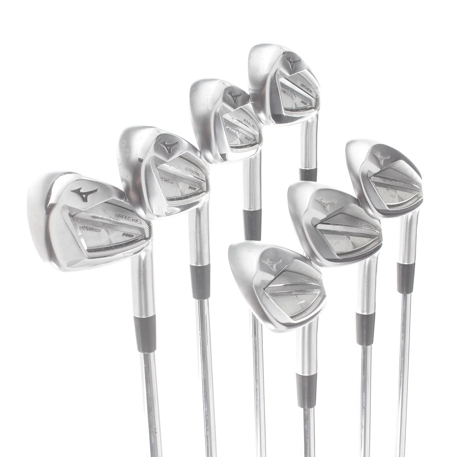 Mizuno JPX 919 Forged/Hot Metal Pro Combo Steel Mens Right Hand Irons 4-PW Stiff - Project X Rifle 6.0 - Image 2