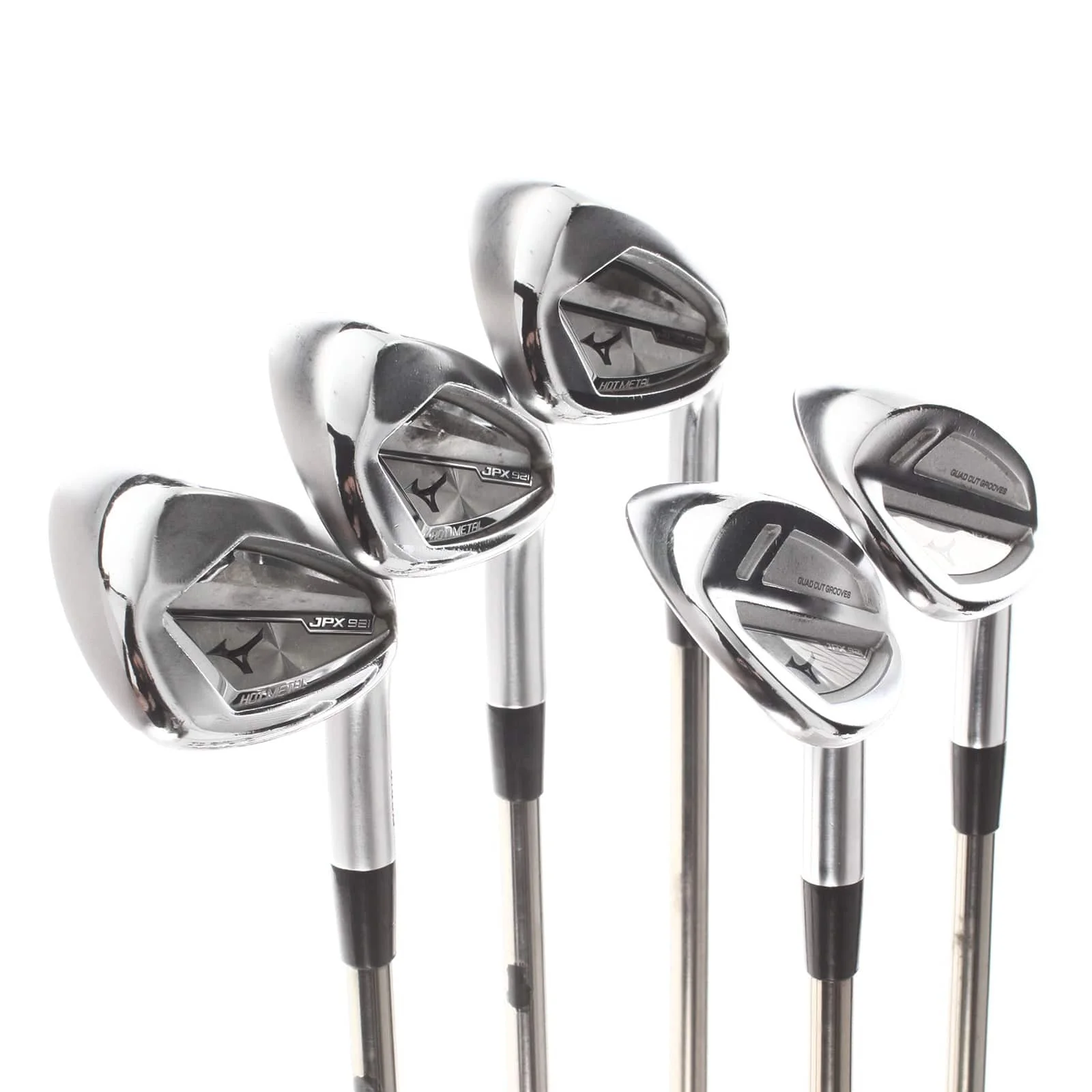 Mizuno JPX 921 Hot Metal Graphite Mens Right Hand Irons 8-SW+GW Regular - UST Mamiya Recoil ESX 460 F3 - Image 2