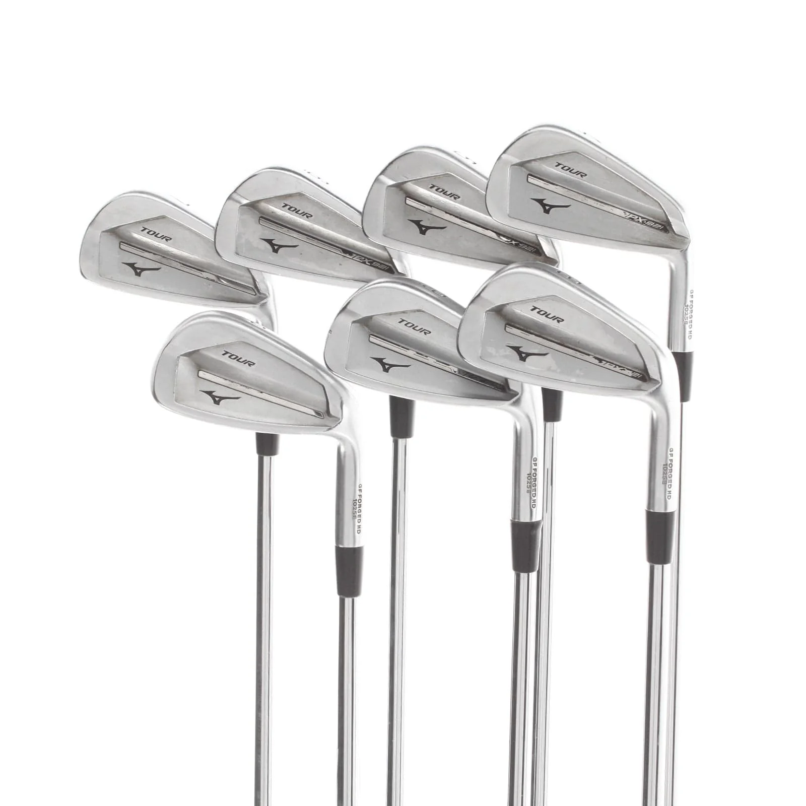 Mizuno JPX 921 Tour Steel Mens Right Hand Irons 4-PW Extra Stiff - Project X LZ 6.5 125g