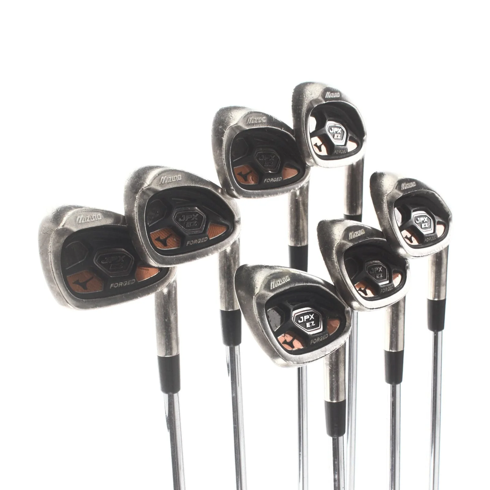 Mizuno JPX EZ Forged 2013 Steel Mens Right Hand Irons 4-PW Regular - True Temper XP 105 R300 - Image 2