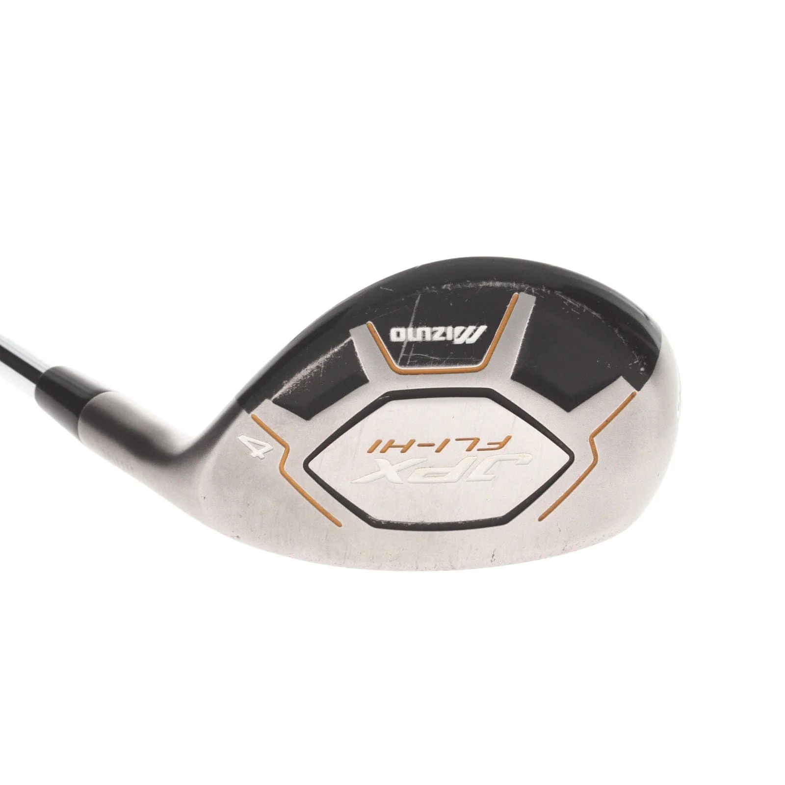 Mizuno JPX Fli-Hi Steel Mens Right Hand 4 Hybrid 22* Regular - Dynamic Gold XP R300 - Image 2