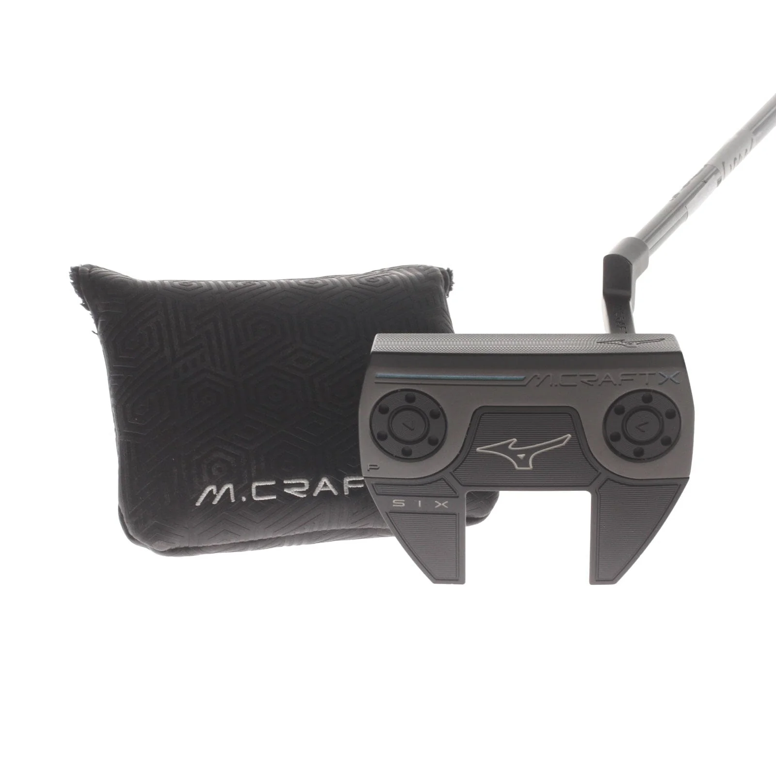 Mizuno M.Craft X P SIX Mens Right Hand Putter 35" Mallet - Lamkin