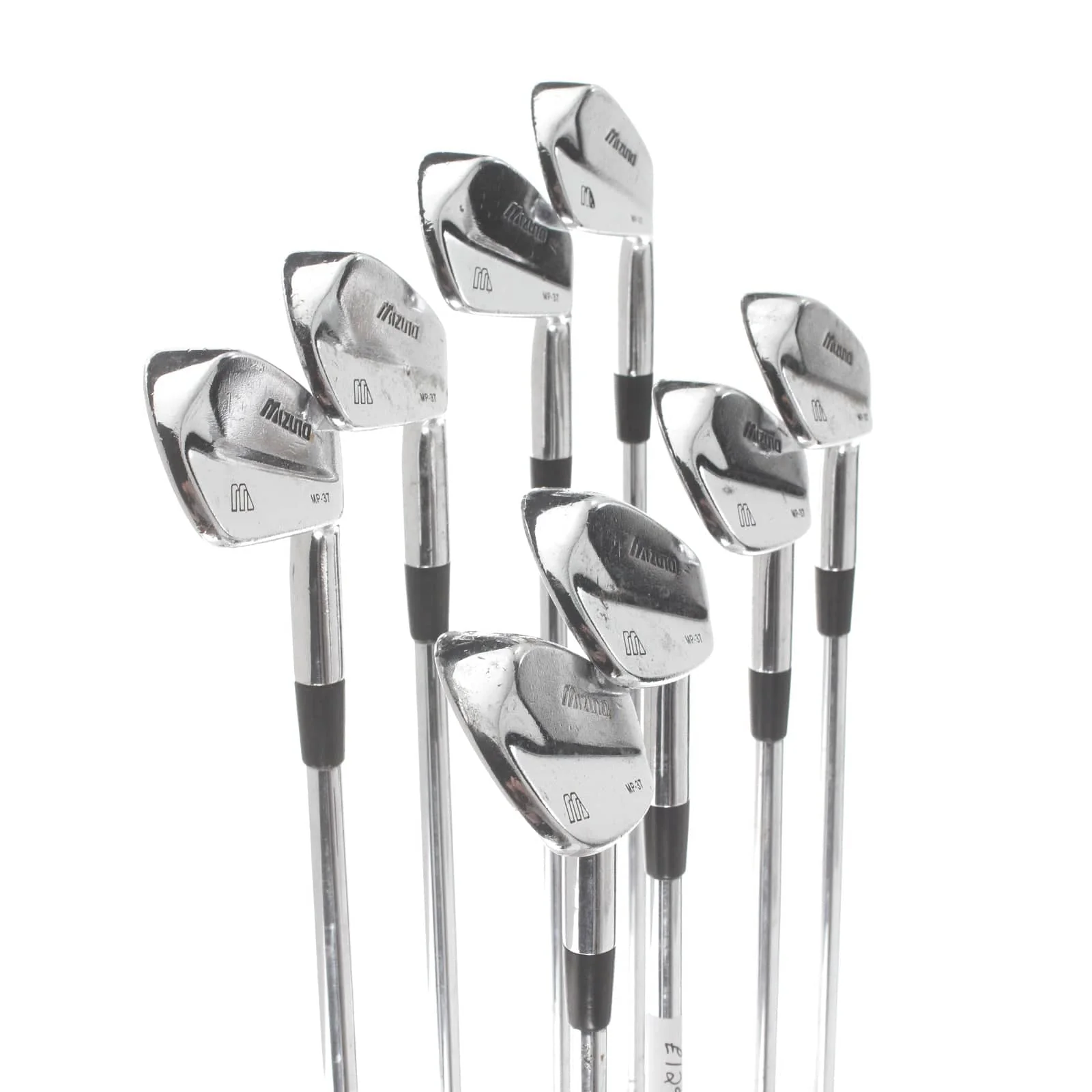 Mizuno MP-37 Steel Mens Right Hand Irons 3-PW Stiff - Dynamic Gold - Image 2
