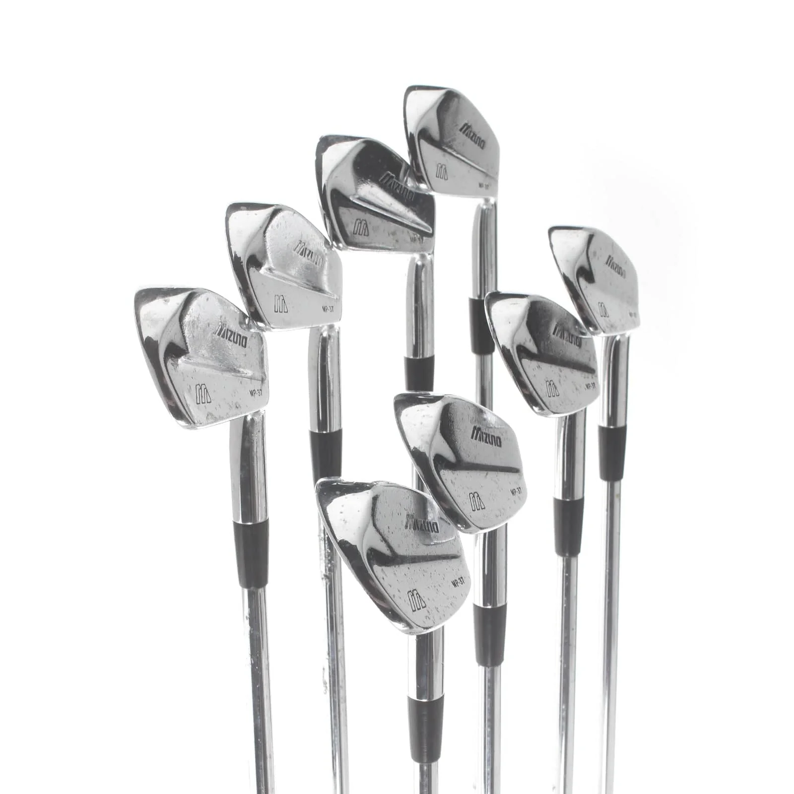 Mizuno MP-37 Steel Mens Right Hand Irons 3-PW Stiff - Dynamic Gold S300 - Image 2