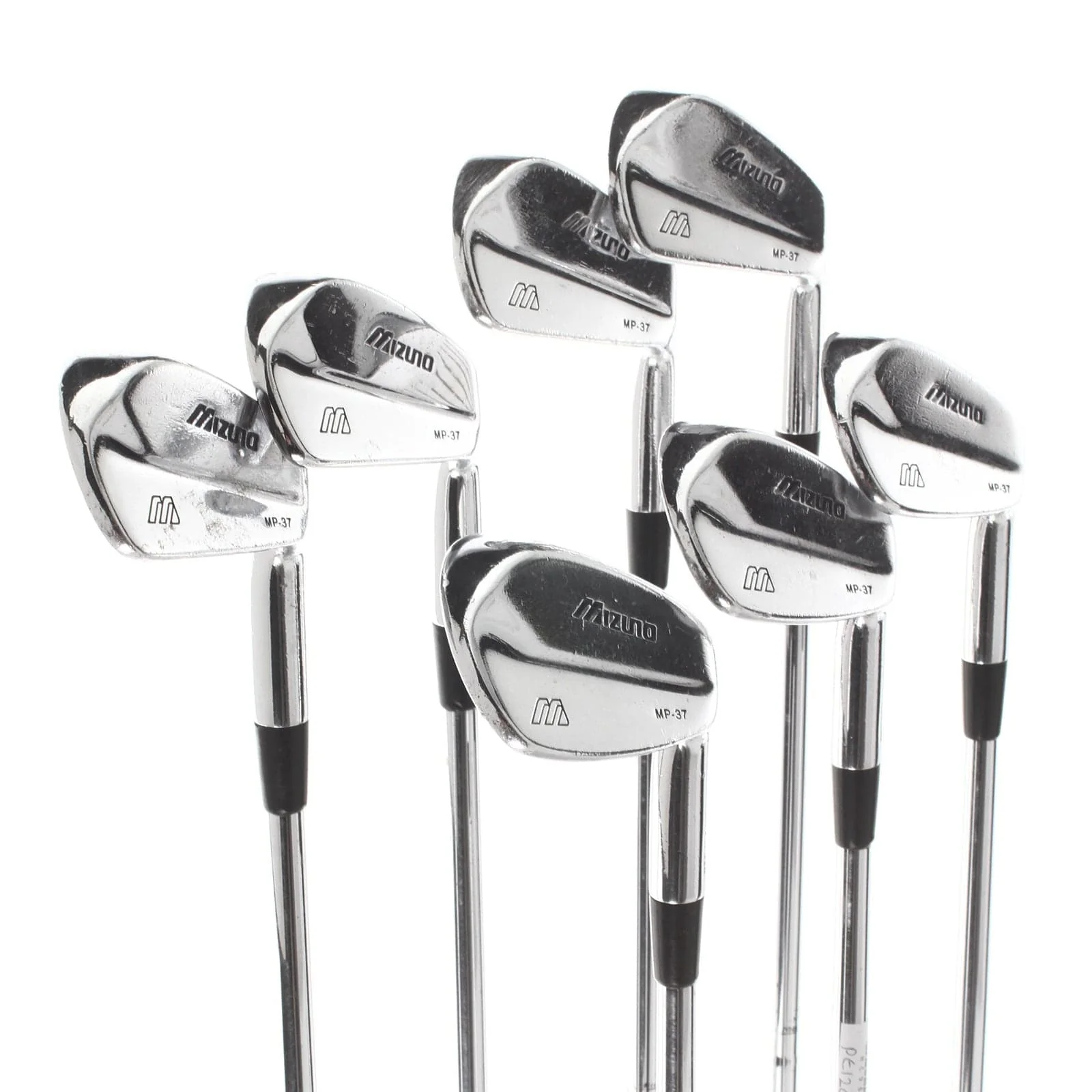 Mizuno MP-37 Steel Mens Right Hand Irons 4-PW Stiff - Dynamic Gold S300 - Image 2